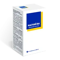 Купить: Магний В6 620 мг 60 шт таблетки + фолиевая кислота