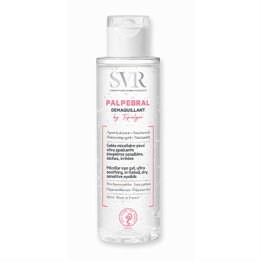 Купить SVR Topialyse Palpebral 125 мл желе мицеллярное для снятия макияжа с глаз