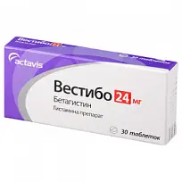Купить: Вестибо 24 мг 30 шт таблетки