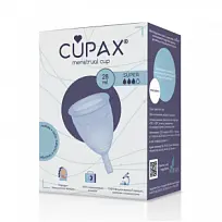 Купить: Чаша CUPAX менструальная Suoer / голубая 28мл