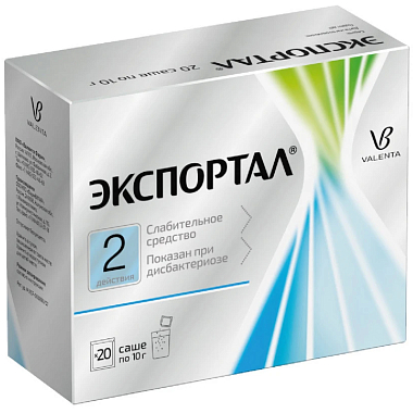 Купить Экспортал 10 г 20 шт порошок для приготовления раствора для приема внутрь пакет