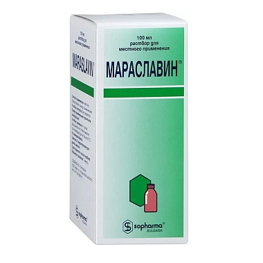 Купить Мараславин 100 мл раствор для местного применения