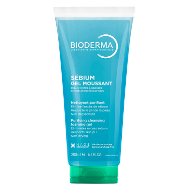 Купить Bioderma Sebium 200 мл гель-масс очищающий