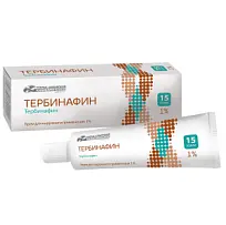Купить: Тербинафин 1 % 15 г крем для наружного применения