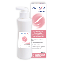 Купить: Lactacyd Pharma Sensitive 250 мл средство для интимной гигиены эктрамягкое для чувствительной кожи