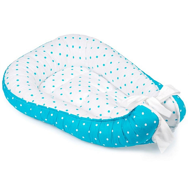 Купить Roxy Kids кокон-гнездо для новорожденных голубой