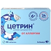 Купить Цетрин 10 мг 30 шт таблетки покрытые пленочной оболочкой