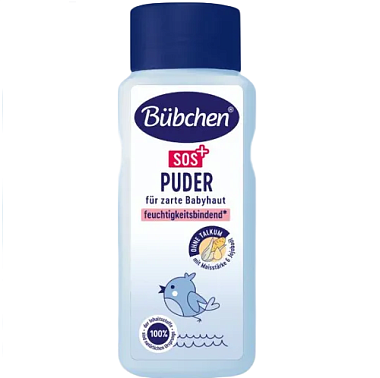 Купить Bubchen 80 г присыпка детская для чувствительной кожи с рождения