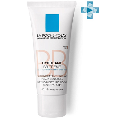 Купить La Roche-Posay Hydreane BB крем тональный 40мл светлый