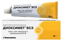 Купить: Диоксимет БСЗ 5% 30 г мазь для наружного применения туба
