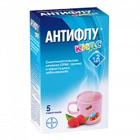Купить: Антифлу Кидс порошок д/р-ра д/внутр №5
