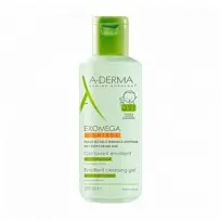Купить: A-Derma Exomega 200 мл гель для тела и волос очищающий смягчающий 2в1