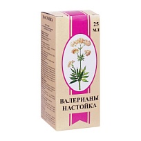 Купить: Валериана 25 мл настойка флакон