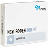 Купить Ибупрофен 400 мг 20 шт таблетки покрытые пленочной оболочкой