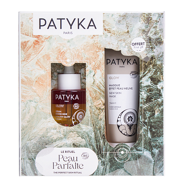Купить Patyka Glow Подарочный набор Perfect Skin Ritual 30 мл Двухфазная сыворотка-сияние+ Маска для лица 50 мл 