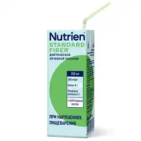 Купить: Nutrien Standard Fiber 200 мл лечебное энтеральное питание и пищевыми волокнами с нейтральным вкусом
