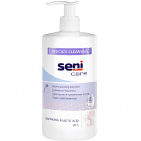Купить: Seni Care 500 мл лосьон моющий для сухой кожи