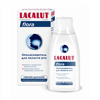 Купить Lacalut Flora ополаскиватель 300мл