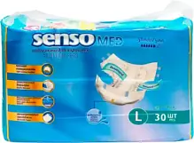 Купить: Senso Med подгузники размер L 30 шт стандарт плюс