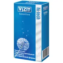 Купить: Vizit Hi-Tech Sensitive 12 шт презервативы сверхчувствительные