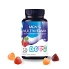Купить LIVS Комплекс мультивитаминов для мужчин 50 шт мармеладные пастилки со вкусом фруктов и ягод