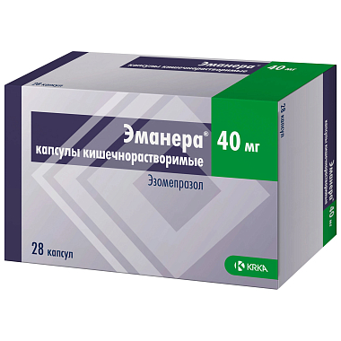 Купить Эманера 40 мг 28 шт капсулы