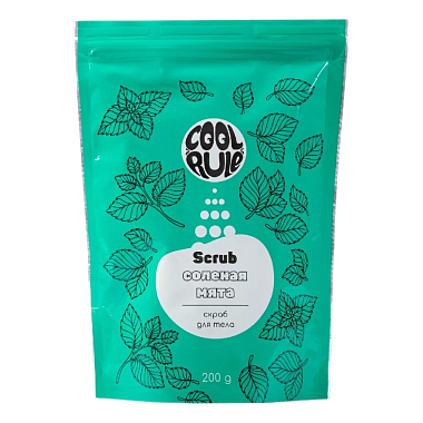 Купить Cool Rule 200 г скраб для тела соленая мята