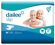 Купить: Dailee super подгузники для взрослых с тяжелой степенью недержания р.M №30