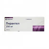 Купить: Пирантел 250 мг 3 шт таблетки