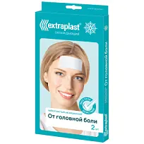 Купить: Extraplast 2 шт пластырь от головной боли