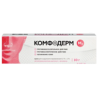 Купить: Комфодерм М2 0,1%+2% 10 г крем для наружного применения