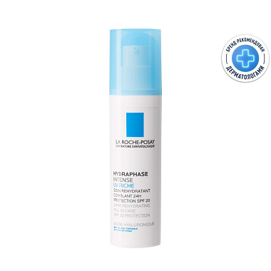 Купить La Roche-Posay Hydraphase Intense Rich UV SPF 20 50 мл крем для сухой кожи