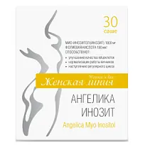 Купить: Ангелика Инозит Женская линия 2 г 30 шт порошок саше-пакеты