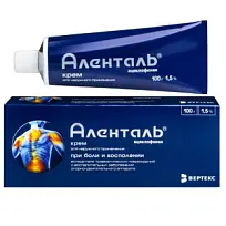 Купить: Аленталь 1,5% 100 г крем для наружного применения