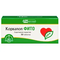 Купить: Корвалол Фито 50 шт таблетки