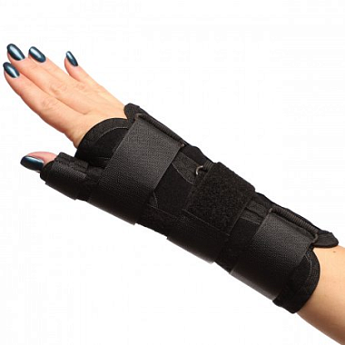 Купить Крейт F-206 бандаж для лучезапястного сустава черный правый размер 1