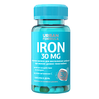 Купить: Urban Formula Iron 30 шт капсулы