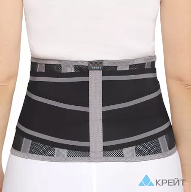 Купить Крейт Б-502 корсет для пояснично-крестцового отдела размер 6 черный