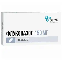 Купить: Флуконазол 150 мг 4 шт капсулы