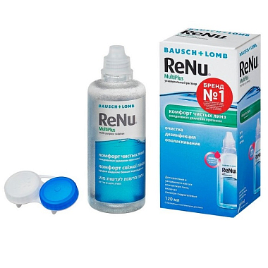 Купить Renu Multiplus 120 мл раствор для контактных линз