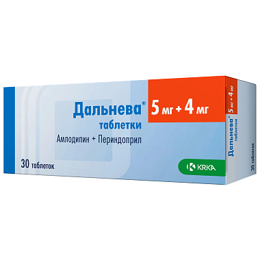 Купить Дальнева 5 мг + 4 мг 30 шт таблетки