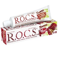 Купить: Rocs Teens 74 паста зубная для детей и подростков кола и лимон 8+