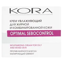 Купить: Kora 50 мл крем увлажняющий для жирной и комбинированной кожи