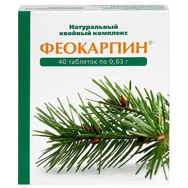 Купить Феокарпин 40 шт таблетки