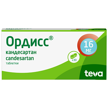 Купить Ордисс 16 мг 30 шт таблетки