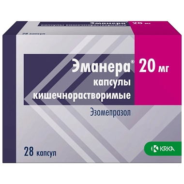Купить Эманера 20 мг 28 шт капсулы