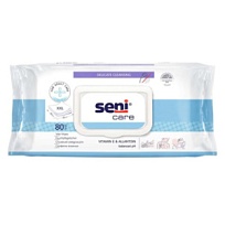 Купить: Seni Care 80 шт салфетки влажные с витамином Е и аллантоином