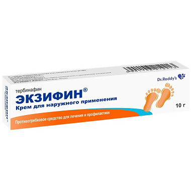 Купить Экзифин 1% 10 г крем для наружного применения