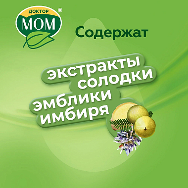 Купить Доктор Мом 20 шт пастилки малина