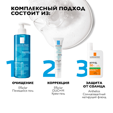 Купить La Roche-Posay Anthelios UVmune 400 SPF 50+ 50 мл флюид для лица матирующий увлажняющий